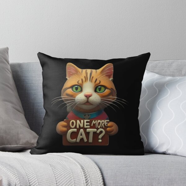 Item preview, One more cat for animals lovers designed and sold by BlueGoldArt.