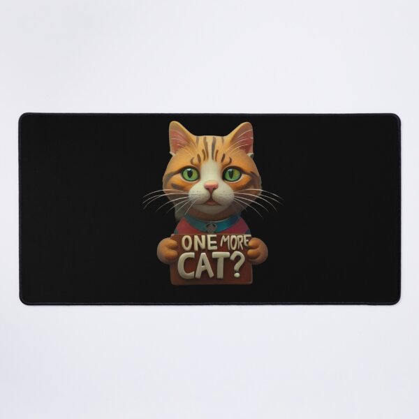 Item preview, One more cat for animals lovers designed and sold by BlueGoldArt.