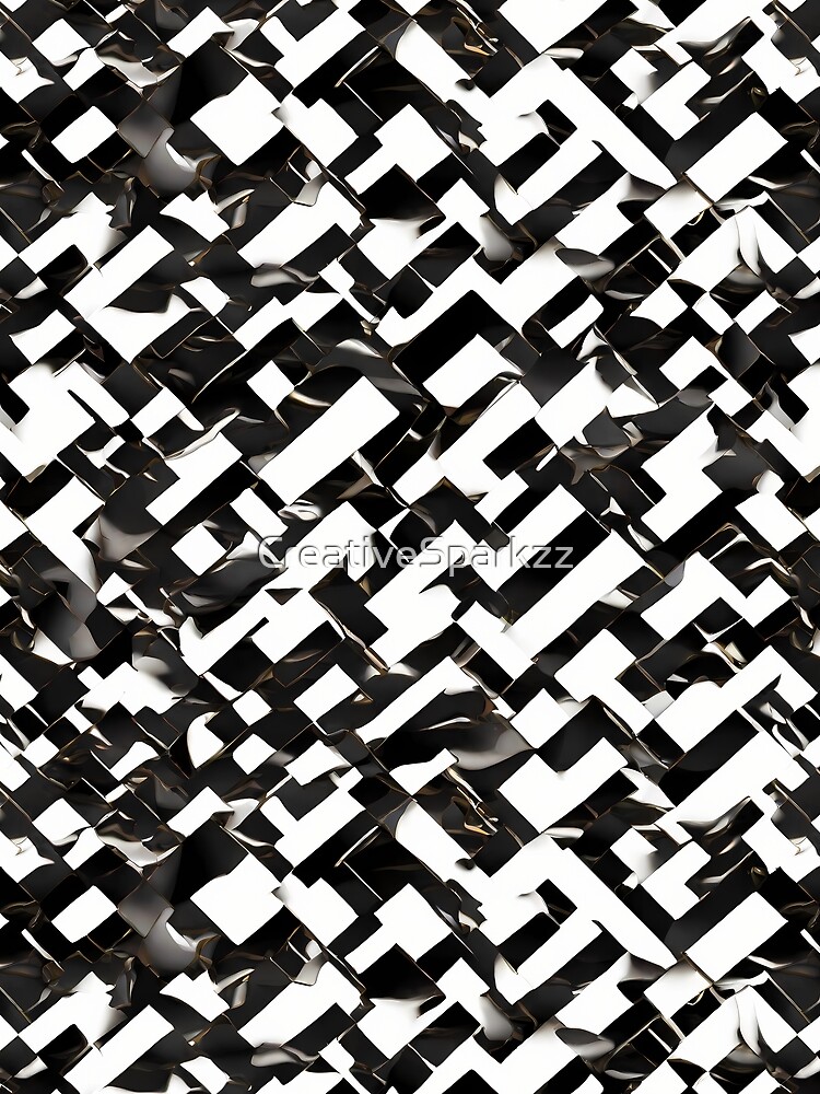 Thumbnail 3 of 3, Scarf, Metallic Pattern: Silver Pattern designed and sold by CreativeSparkzz.