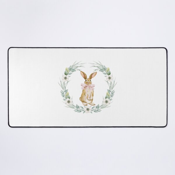 Item preview, rabbit and camellia flowers  designed and sold by LionessLove.