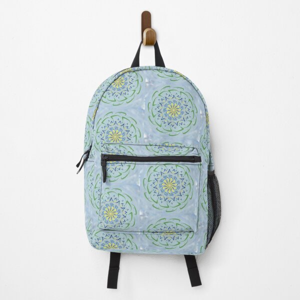 Item preview, Aquatic Bloom Tile designed and sold by DruidOcelotArt.