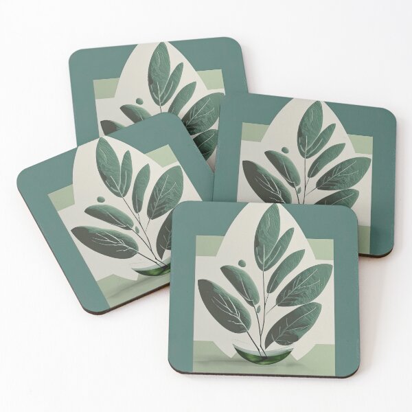 Item preview, Vintage Green Shades Minimalist Retro Design for Timeless Elegance designed and sold by joyfulcow.