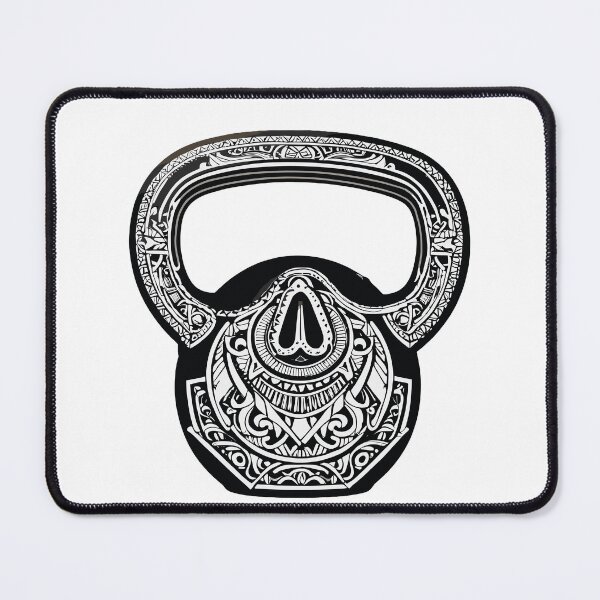Item preview, Kettlebell Skull designed and sold by MindFrank.