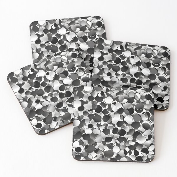 Item preview, Metallic Pattern: Silver Pattern designed and sold by CreativeSparkzz.