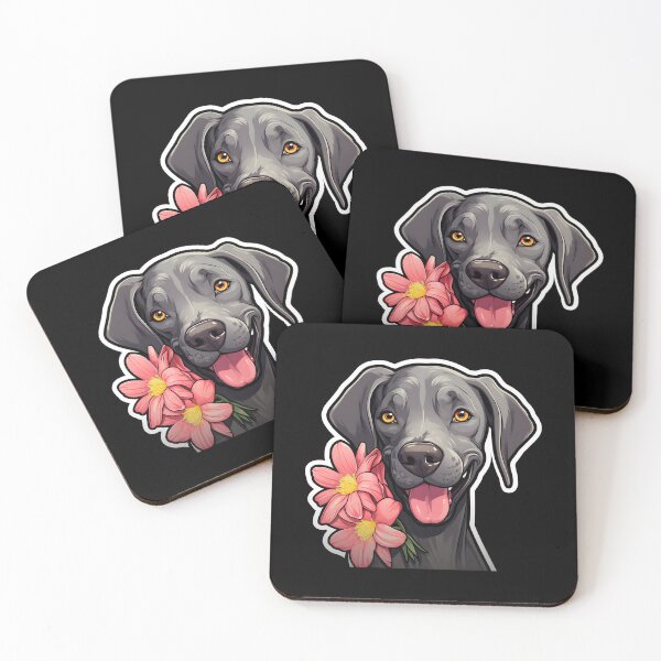 Item preview, Great Dane In Flowers designed and sold by CUTEDOGGIEZ.