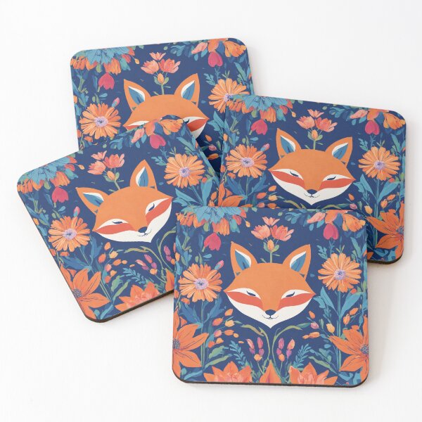 Item preview, fox head flowers designed and sold by Philfive.