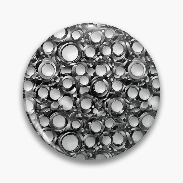 Item preview, Metallic Pattern: Silver Pattern designed and sold by CreativeSparkzz.