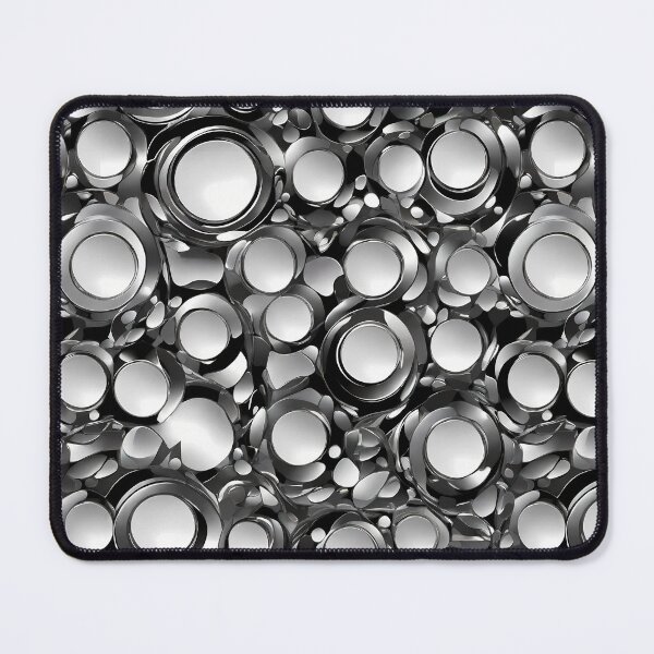 Item preview, Metallic Pattern: Silver Pattern designed and sold by CreativeSparkzz.