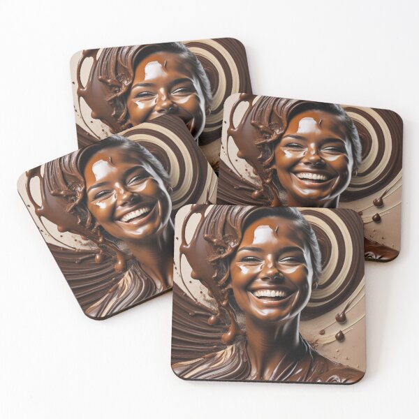 Item preview, Woman Portrait in Chocolate designed and sold by gallofoto.