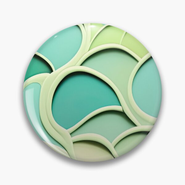 Item preview, Vintage Green Shades Minimalist Retro Design for Timeless Elegance designed and sold by joyfulcow.
