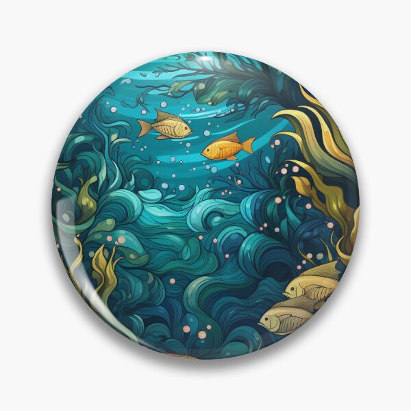 Item preview, Aquatic pattern designed and sold by RoonPalette.