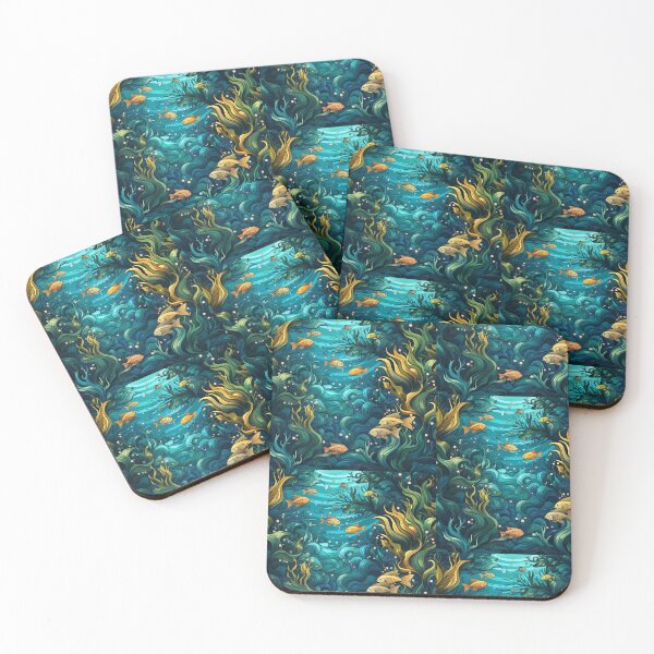 Item preview, Aquatic pattern designed and sold by RoonPalette.