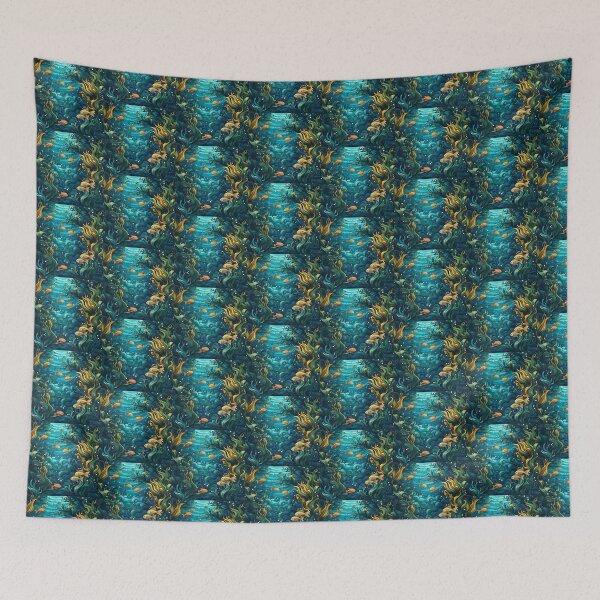 Item preview, Aquatic pattern designed and sold by RoonPalette.
