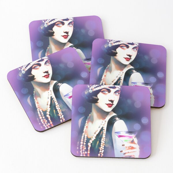Item preview, 1920s Flapper Girl in Party Mode designed and sold by Sanctum Icons.
