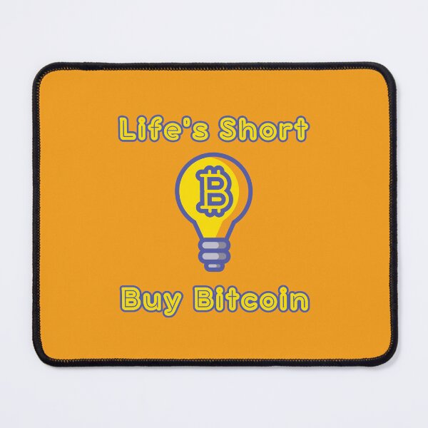 Item preview, Crypto Chic: Life's Short, Buy Bitcoin! designed and sold by GiveMeMood.