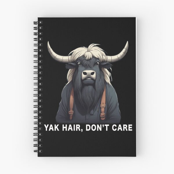 Item preview, Yak Hair, Don't Care, Kawai, Funny Meme designed and sold by Burn-Ego.