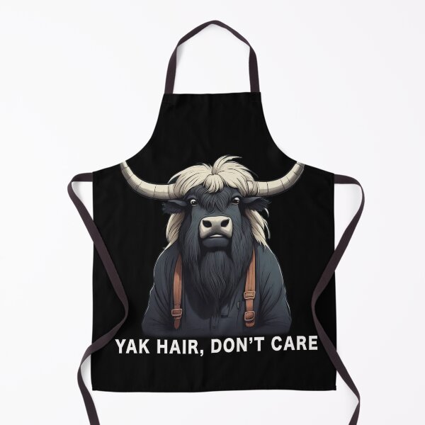 Item preview, Yak Hair, Don't Care, Kawai, Funny Meme designed and sold by Burn-Ego.