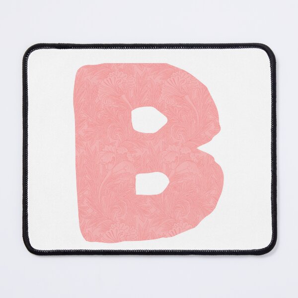 Item preview, Letter with floral art Pink - B designed and sold by LosMana.