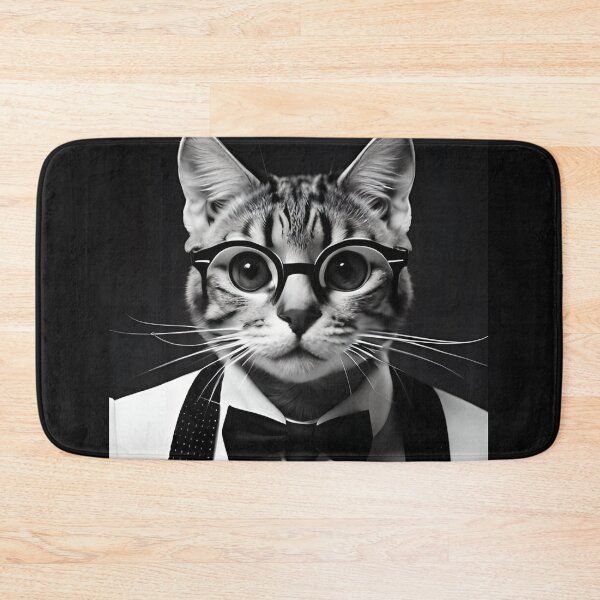 Item preview,  Cat Wearing Glasses | Cute Cat With Glasses | Cat Reader designed and sold by GemaDesings.