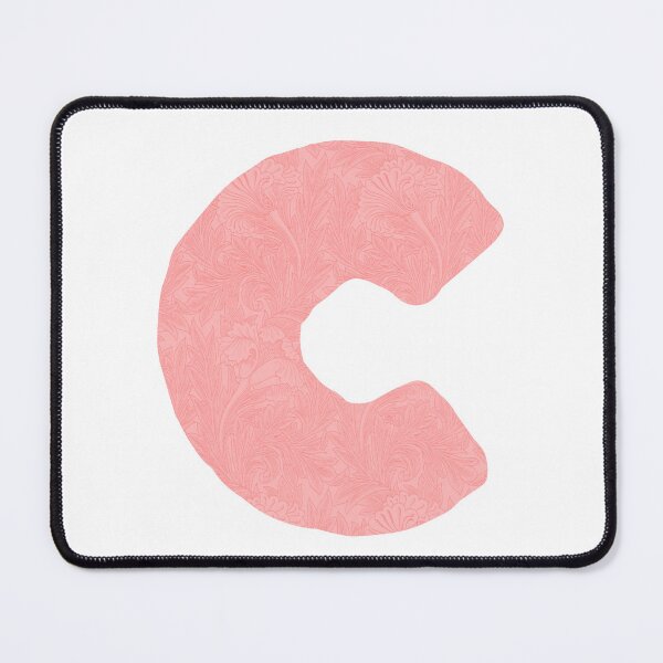 Item preview, Letter with floral art Pink - C designed and sold by LosMana.
