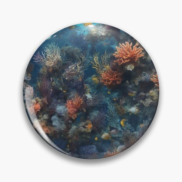 Item preview,  Marvelous Colorful Underwater Pattern  designed and sold by DigiDreamyArt.