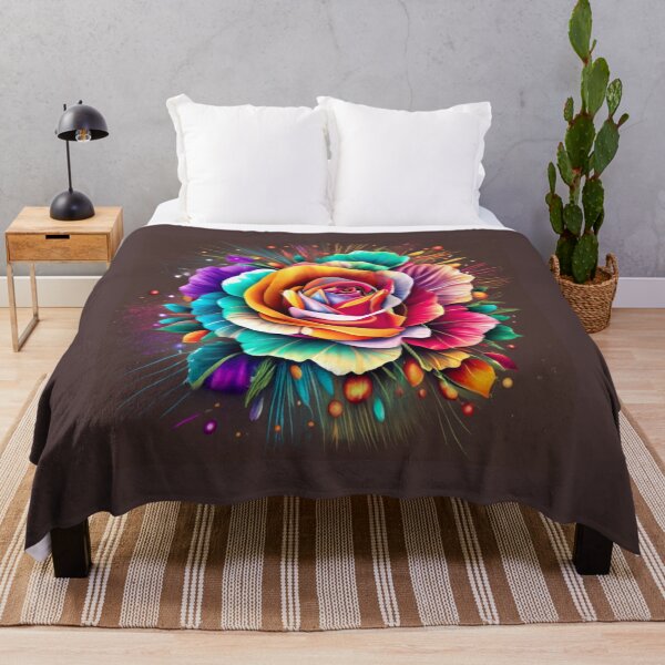 Item preview, Magical festive fabric of silk flowing in a twist of a Roses designed and sold by BlueGoldArt.