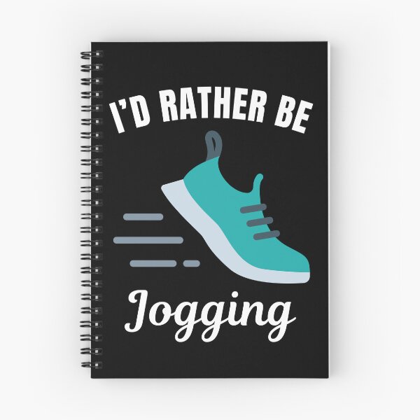 Item preview, I'd rather be jogging, morning run and active healthy lifestyle lovers designed and sold by NBSStore.