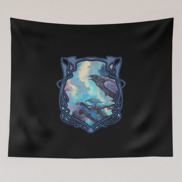 Item preview, Raven painting designed and sold by Aksolem.