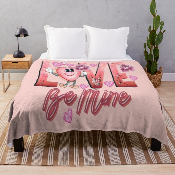 Item preview, Love Be Mine, Cute Lettering Design , Bee Mine For Valentine, Everyday My Valentine, you will live on in my heart designed and sold by Adri Barnard.