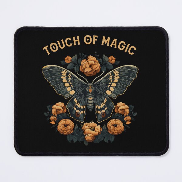 Item preview, Death Moth With Flowers Touch Of Magic Gothic Styled designed and sold by CosyTeal.