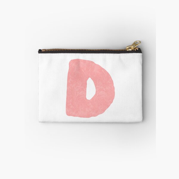 Item preview, Letter with floral art Pink - D designed and sold by LosMana.