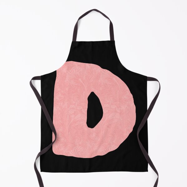 Item preview, Letter with floral art Pink - D designed and sold by LosMana.