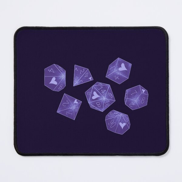 Item preview, Lavender-Haze Dice Set designed and sold by Just-2-Raccoons.