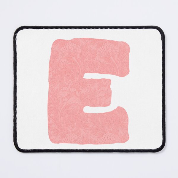 Item preview, Letter with floral art Pink - E designed and sold by LosMana.