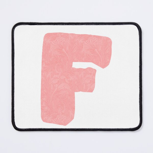Item preview, Letter with floral art Pink - F designed and sold by LosMana.