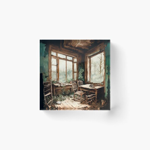 Item preview, Room In An Abandoned House designed and sold by LanaGustavsson.