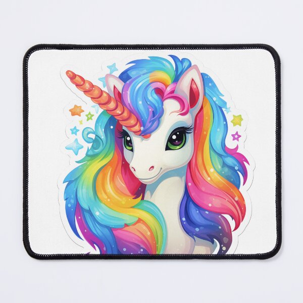 Item preview, Kawaii Rainbow Star Unicorn  - Selection 9 designed and sold by ArtsyChaosArt.