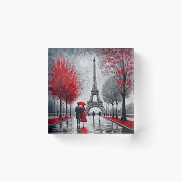 Item preview, Romantic couple in Paris designed and sold by JackFreestone.