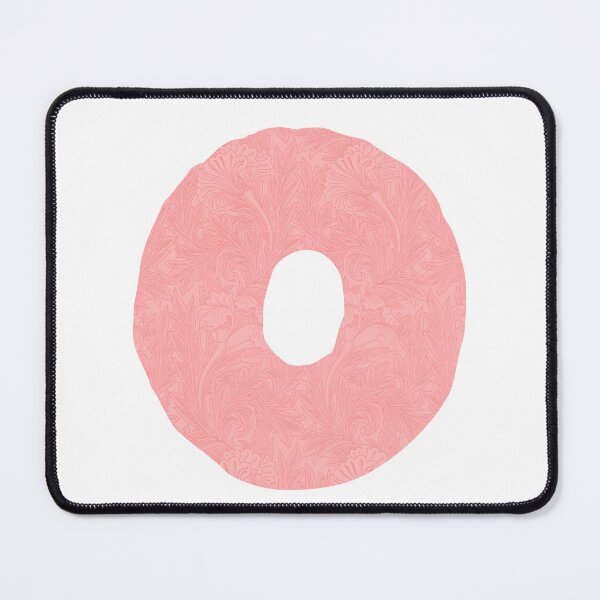 Item preview, Letter with floral art Pink - O designed and sold by LosMana.