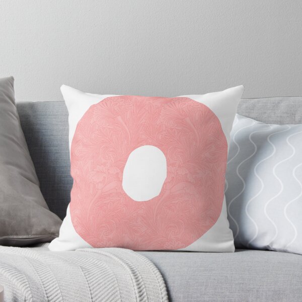 Item preview, Letter with floral art Pink - O designed and sold by LosMana.
