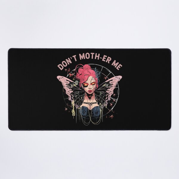 Item preview, Girl With Moth Wings Dont Moth Er Me Gothic Street Styled designed and sold by CosyTeal.