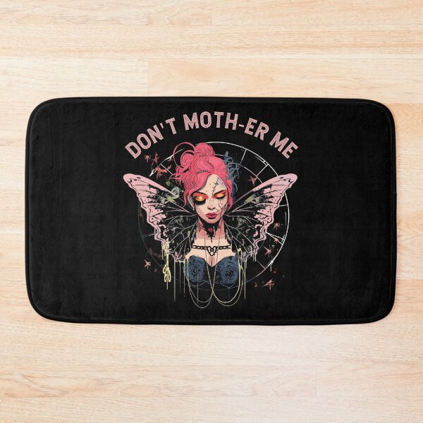 Item preview, Girl With Moth Wings Dont Moth Er Me Gothic Street Styled designed and sold by CosyTeal.