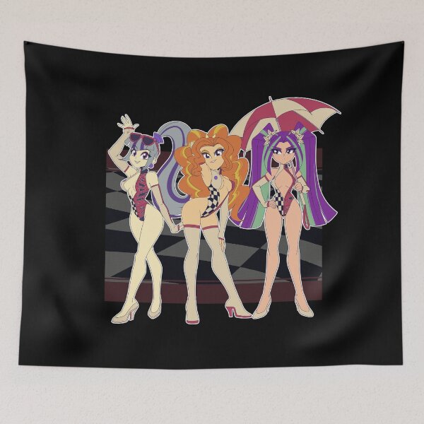 Item preview, Dazzlings Racing Queens designed and sold by DANMAKUMAN.