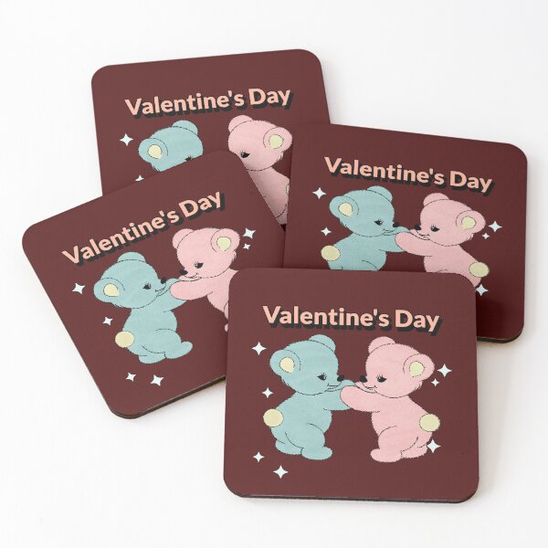 Item preview, Happy Valentines Day|Couple Teddy Bears designed and sold by ButterflyDsgns6.