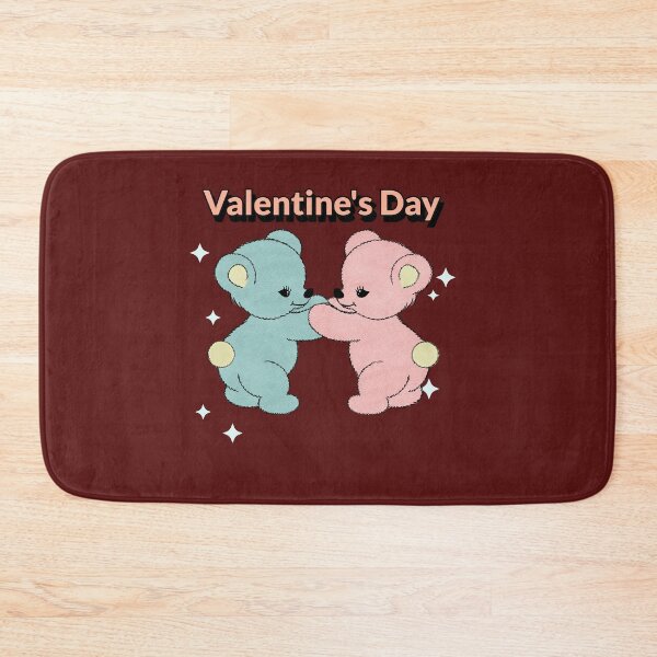 Item preview, Happy Valentines Day|Couple Teddy Bears designed and sold by ButterflyDsgns6.