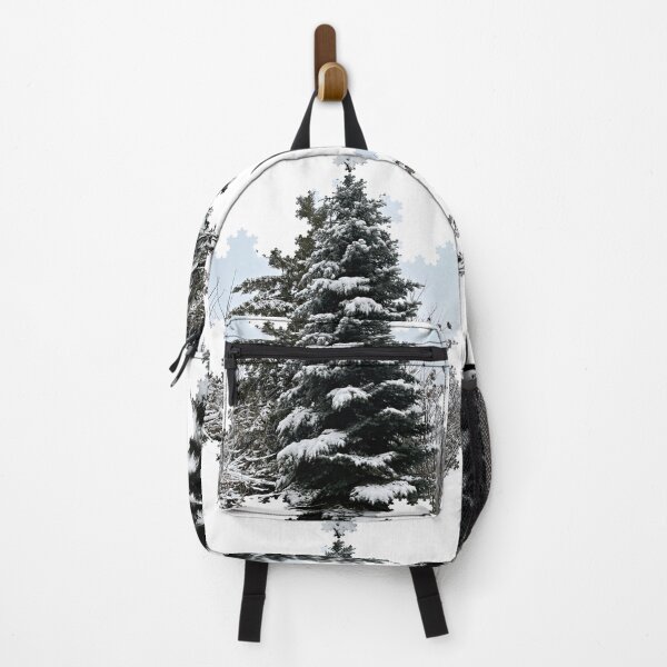 Item preview, Pine tree covered with snow/December/Nature designed and sold by VeenaNair23.