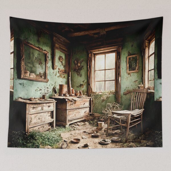 Item preview, Room In An Abandoned House designed and sold by LanaGustavsson.