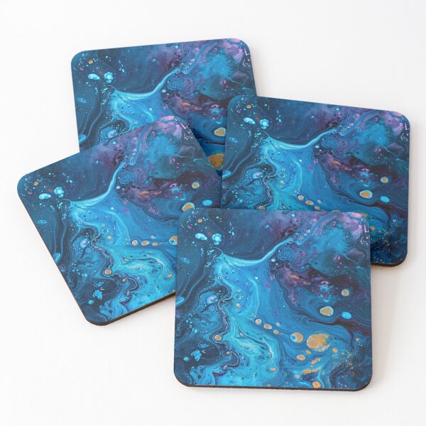 Item preview, Cosmic Ocean Dreams - Abstract Art Phone Case designed and sold by Nicholas Panek.