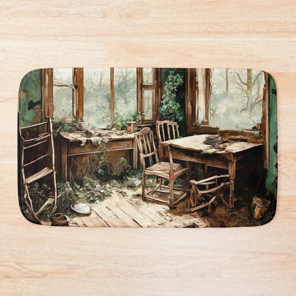 Item preview, Room In An Abandoned House designed and sold by LanaGustavsson.