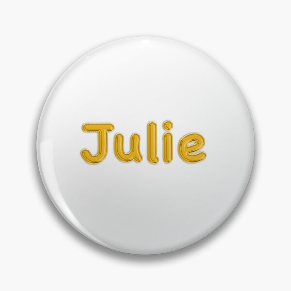 Item preview, Golden Balloon Julie Name Label designed and sold by NormadWorld.